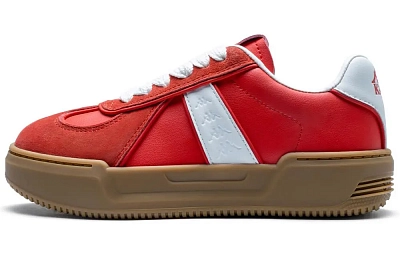Kappa Inter City Commute Anti Slip Wear Resistant Low Top Skateboard Shoes Women's Red