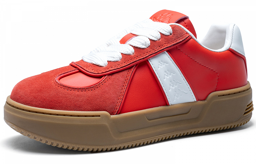 Kappa Inter City Commute Anti Slip Wear Resistant Low Top Skateboard Shoes Women's Red купить в интернет-магазине Yoocart с быстрой доставкой по России.