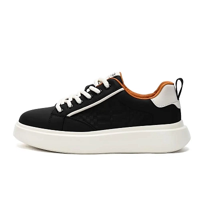 JEEP SPIRIT Low Top Skateboard Shoes Men's Black