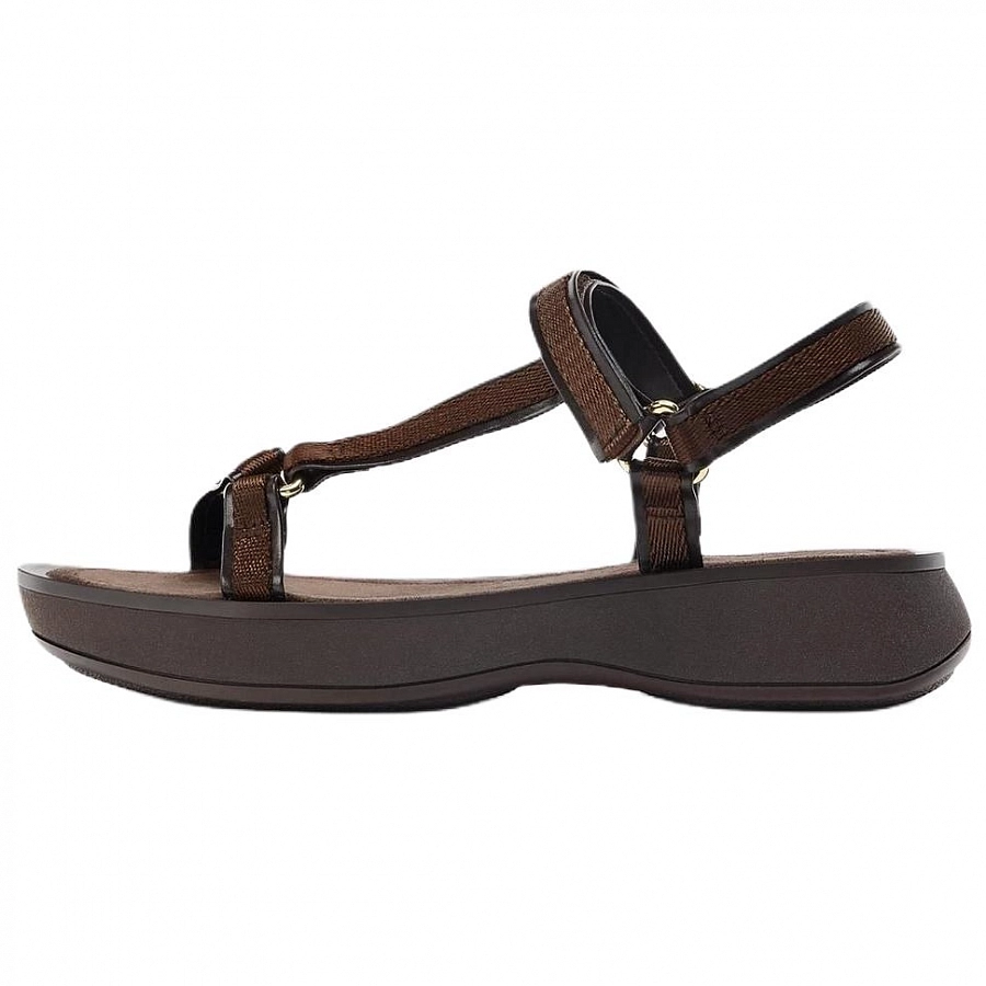 ZARA One Strap Sandals 4cm Women's Brown купить в интернет-магазине Yoocart с быстрой доставкой по России.
