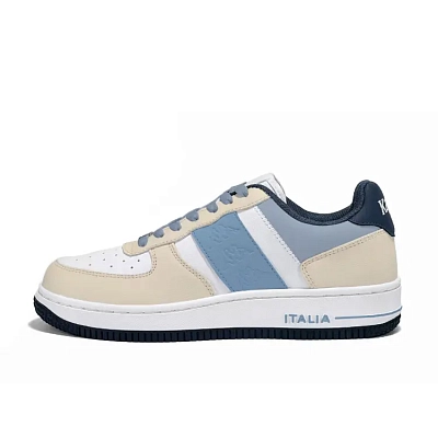 Kappa Slip-Resistant Low-Top Skateboard Shoes Unisex Beige Yellow