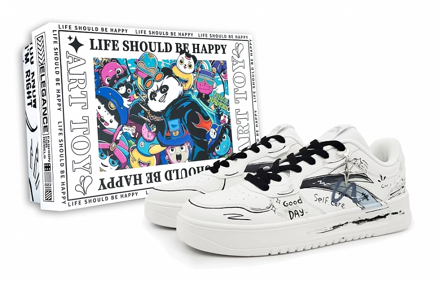 Anta Relaxed Abrasion Resistant Cushioning Low top Skateboard Shoes Unisex White купить в интернет-магазине Yoocart с быстрой доставкой по России.