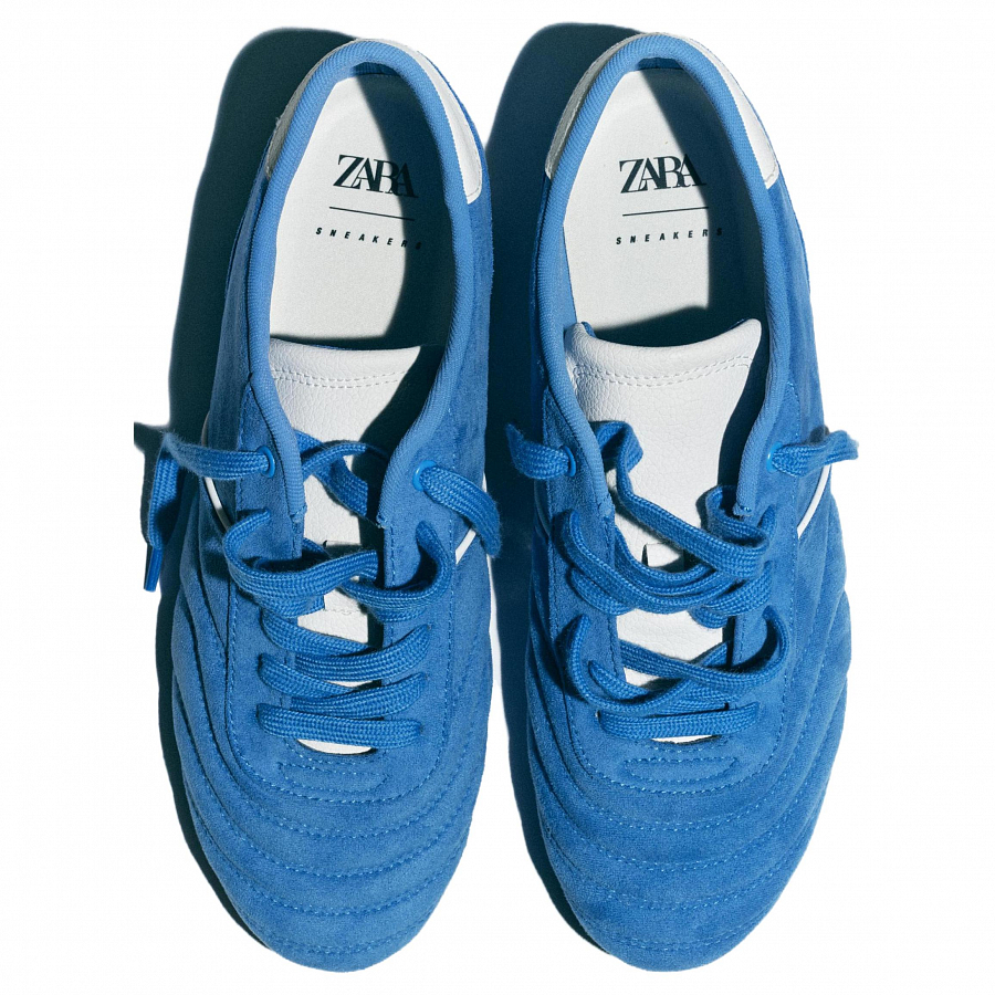 ZARA Low Top Casual Shoes Women's Blue купить в интернет-магазине Yoocart с быстрой доставкой по России.