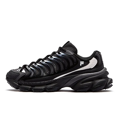 FILA FUSION BRACKET Starship Shoes Low top Casual Shoes Women's Black Gray