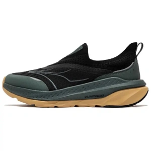 361° Red Flame 3 Cushioning Wear-Resistant Low-Top Casual Running Shoes Unisex Black Gray Color
