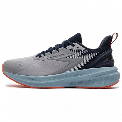 361° Rainy Day 7.0 Cushioning Anti-Slip And Wear-Resistant Low-Top Casual Running Shoes Men's Gray Blue