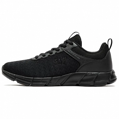 361° Cushioning, Breathable, And Resilient Design Low Top Sprint Running Shoes Women's Obsidian Black