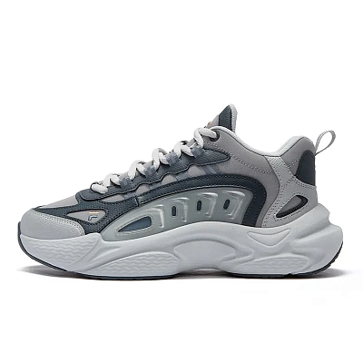 FILA FUSION SKY TRAIL DX Fishbone Head Low Top Casual Shoes Men's Gray