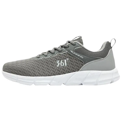 361° Cushioning, Wear Resistant Low Top Casual Shoes Men's Gray