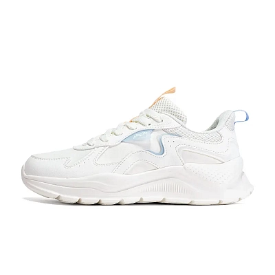 361° Anti-Slip Wear-Resistant Low-Top Casual Shoes Women's White Blue