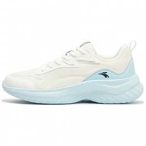 361° Cushioning Wear-Resistant Low-Top Casual Running Shoes Men's White Blue