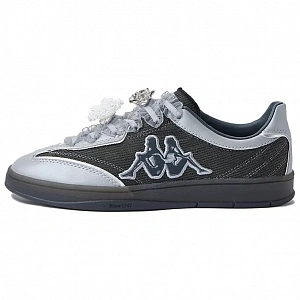 Kappa Slip Resistant Waterproof Low Top Skateboard Shoes Unisex Black