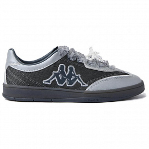 Kappa Slip Resistant Waterproof Low Top Skateboard Shoes Unisex Black 1 4149948