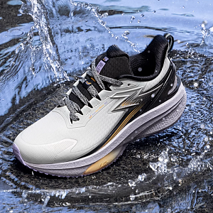 361° Rainproof Screen 8.0 Cushioned Wear-Resistant Slip-Resistant Low-Top Sprint Running Shoes Women's White Black 1 4149957