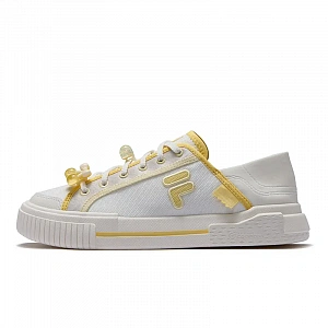 FILA FUSION Wallride Mules Low Top Skateboard Shoes Women's Yellow White