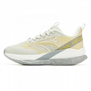 361° Breathable Lightweight Rebound Low Top Casual Shoes Women's Antarctic Gray Pistachio Yellow