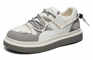 Dickies Low-Top Skateboard Shoes Women's Beige Gray 1 4149990
