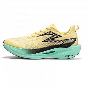 361° Fly 2ET Anti Slip Wear Resistant Low Top Running Shoes Unisex Gold Green Black