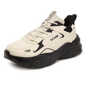361° Croissant Slip Resistant, Abrasion Resistant, Thermal Low Top Casual Shoes Women's Beige Black 1 4150058