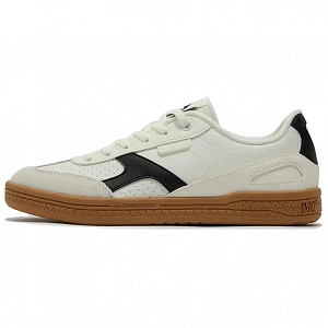 361° Walk Anti Slip Wear Resistant Low Top Skateboard Shoes Women's White Black