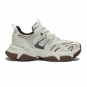 JEEP SPIRIT Low Top Chunky Sneakers Men's Shuffleboard White 1 4150086