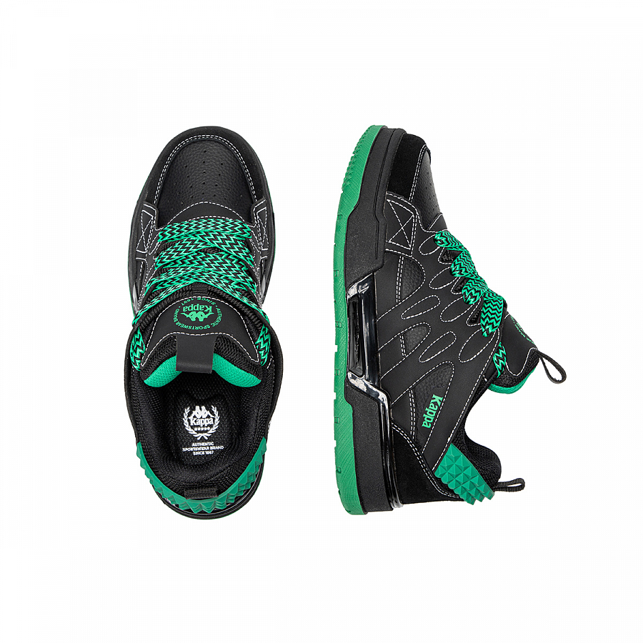 Kappa Thermal Slip Resistant And Abrasion Resistant Low Top Skateboard Shoes Unisex купить в интернет-магазине Yoocart с быстрой доставкой по России.