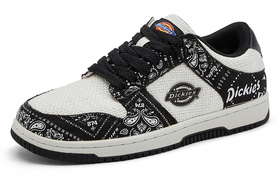 Dickies Low Top Skateboard Shoes Men's Black White купить в интернет-магазине Yoocart с быстрой доставкой по России.