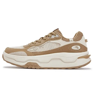361° Peach Crisp Slip Resistant, Abrasion Resistant, Breathable Low Top Casual Shoes Women's Light Wood