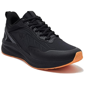 361° Cushioned Slip-Resistant Low-Top Casual Running Shoes Men's Black Gray 1 4150643