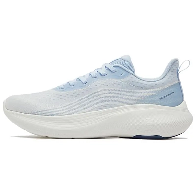 361° Cushioning, Wear Resistant Low top Casual Running Shoes Men's White Blue