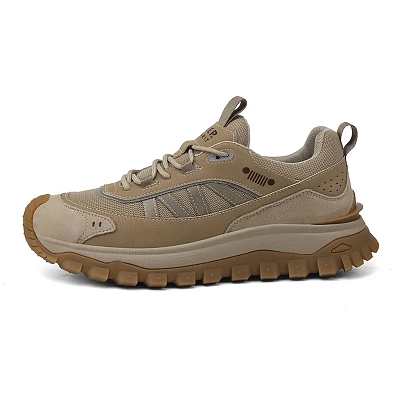 JEEP SPIRIT Low Top Outdoor Shoes Men's Natural Deer