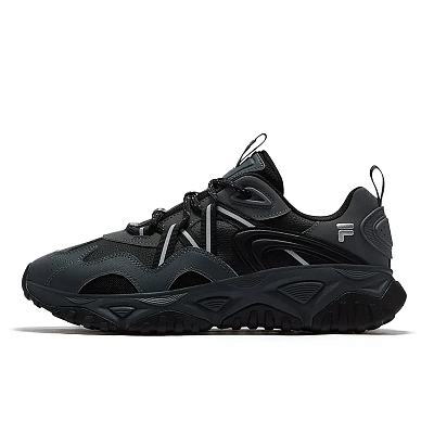 FILA FUSION FREEROAM Hiking Shoes Casual Shoes Men's Black/Castle Gray Fall/Winter Edition