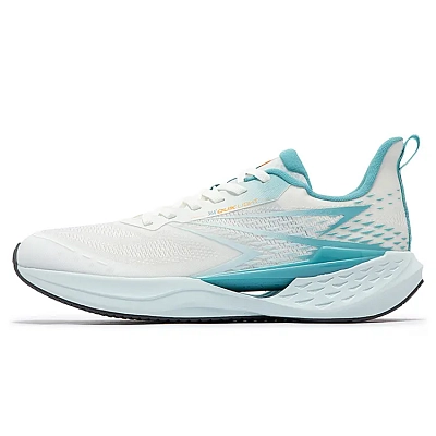 361° Anti Slip Wear Resistant Low Top Casual Running Shoes Men's White Glaze Celadon Green