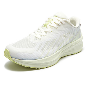361° Feng Yi Anti Slip Wear Resistant Low Top Casual Running Shoes Women's White Melon Green 1 4150925