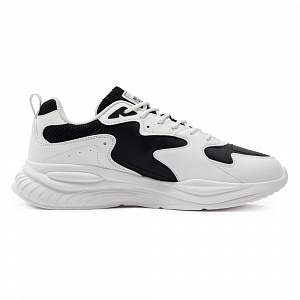 361° Life Collection Cushioning Anti-Slip And Wear-Resistant Low-Top Casual Running Shoes Men's White Black 1 4150945
