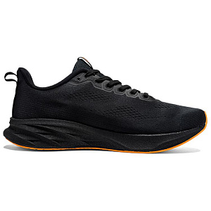 361° Wear resistant And Lightweight Low Top Casual Running Shoes Men's Black Orange 1 4150951