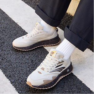 361° Answer Anti-Slip Wear-Resistant Low-Top Casual Shoes Men's Beige Brown 1 4150957