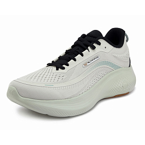 361° Abrasion Resistant Shock Absorbers Low top Casual Running Shoes Men's Gray Green 1 4150975