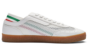 Kappa Back to Back Lightweight And Breathable Low Top Skateboard Shoes Unisex Classic White 1 4150985