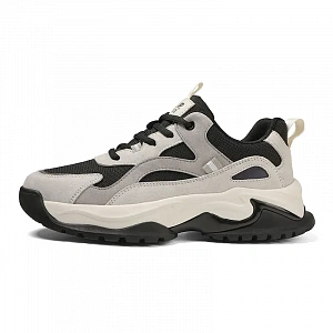JEEP SPIRIT Low Top Running Shoes Men's Black Gray