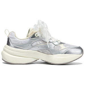 361° Breathable Lightweight Coverage Low Top Casual Shoes Women's Silver Beige 1 4151003