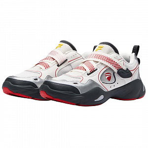 Ducati x FILA FUSION EVA SLIM Waterdrop Shoes Breathable Low Top Casual Shoes Women's Red White 1 4151016