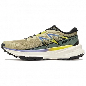 361° Anti Slip Wear Resistant Low Top Casual Running Shoes Men's Green Yellow