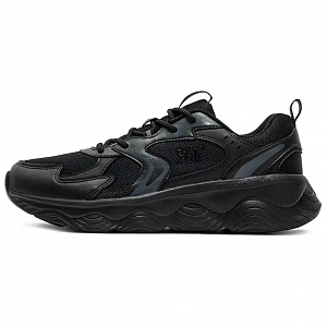 361° Slip Resistant, Abrasion Resistant, Lightweight Low Top Sprint Running Shoes Men's Black Gray