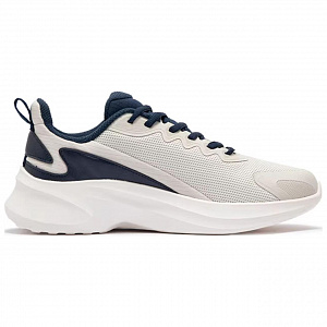 361° Cushioning Coverage Low Top Casual Running Shoes Men's Beige Blue 1 4151060