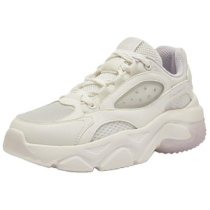 361° Abrasion Resistant Lightweight Rebound Low Top Casual Shoes Women's White Purple 1 4151129