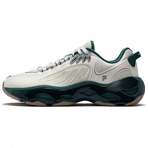 FILA FUSION ADE Abrasion Resistant Low Top Casual Shoes Men's White Green