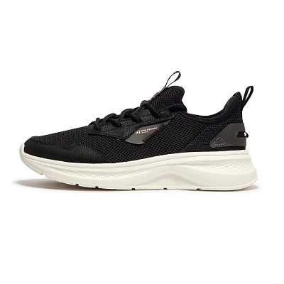 361° Cushioning, Breathable, Lightweight Low Top Casual Sprint City Commute Running Shoes Women's Obsidian Black