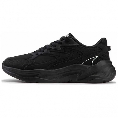 361° Kesar 2 Anti-Slip Wear-Resistant Low-Top Casual Running Shoes Women's Black