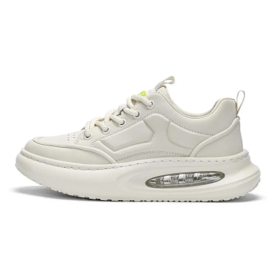 JEEP SPIRIT Low Top Skateboard Shoes Men's Polar White